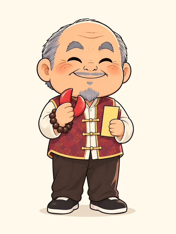 阿財伯 立繪
